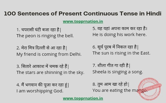 A Simple Guide to the Present Continuous Tense in Hindi